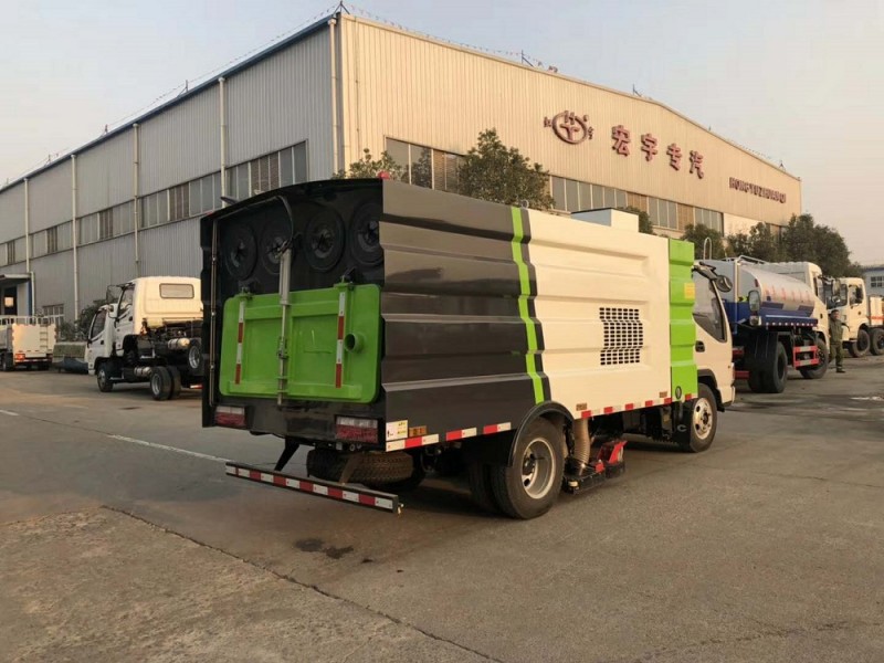 江淮小型5方吸塵車(chē)